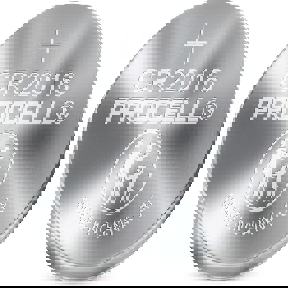 Batteries; Rechargeable: Disposable ; Type: Coin Cell ; Battery Size: 2016 ; Battery Chemistry: Lithium-ion ; Voltage: 3.00 ; Terminal Style: Flat